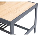 Doğa Metal Balkon Takımı ( 3+1+1+Sehpa+2 puf)